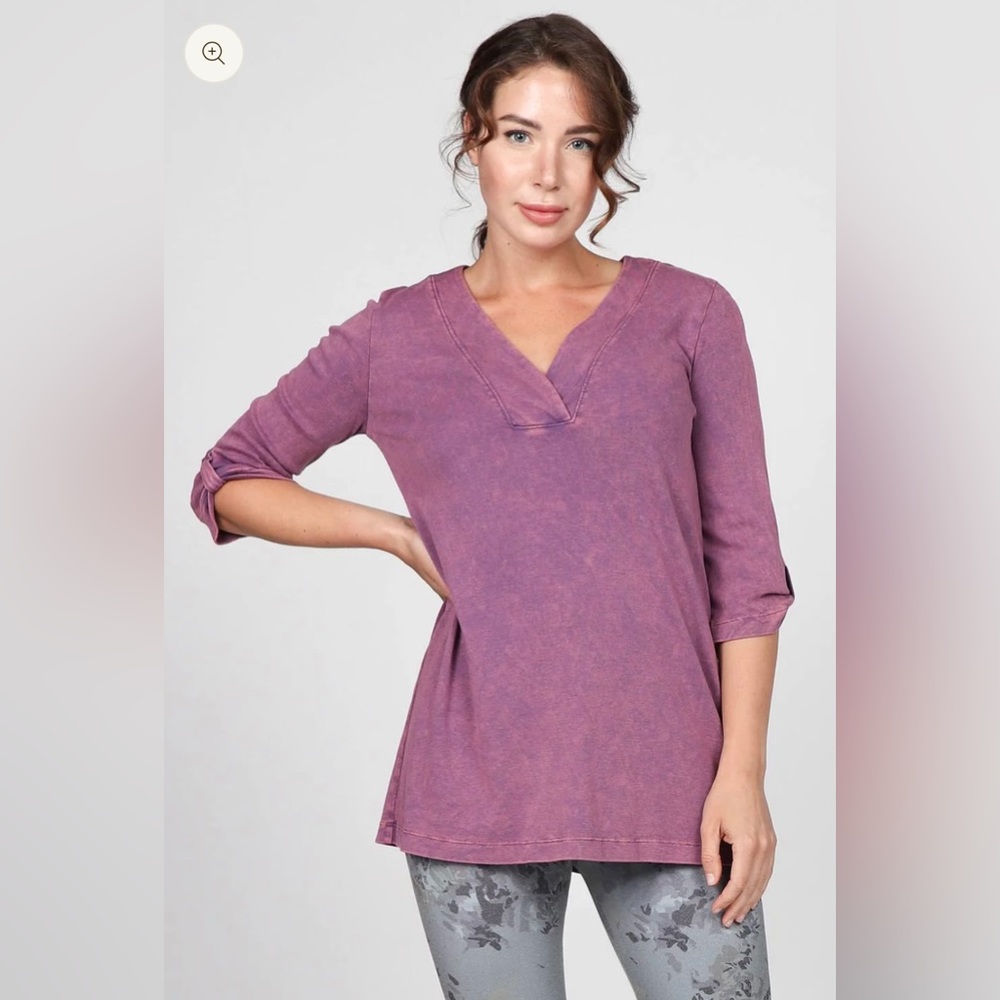 Lilac Knit Tunic